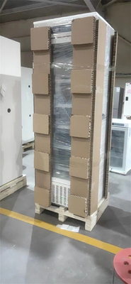 316L ενιαίο γυαλιού ιατρικό ψυγείο φαρμακείων πορτών κάθετο για την αποθήκευση φαρμάκων