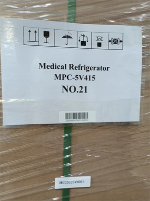 2-8 βαθμοί υψηλός - ιατρικό ψυγείο ποιοτικών φαρμακείων με το λιμένα USB που ψεκάζεται που ντύνεται