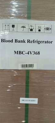 4 ψεκασμένος χρώμα χάλυβας ψυκτήρων αποθήκευσης αίματος ανοξείδωτου 368L νοσοκομείων βαθμού