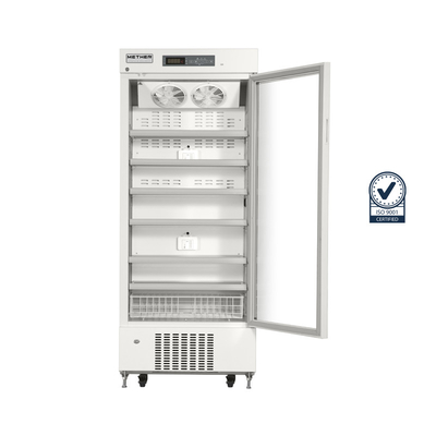 Mpc-5V415 ιατρικό ψυγείο φαρμακείων με τη θέρμανση της αυτόματης αναπήδησης πορτών γυαλιού