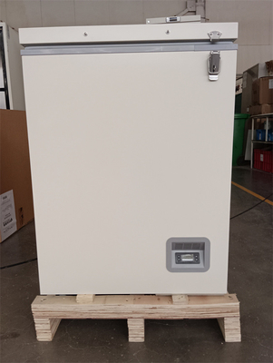 100L φορητό ψυγείο θώρακας με πολύ χαμηλή θερμοκρασία για νοσοκομειακή ιατρική φιλικό προς το περιβάλλον