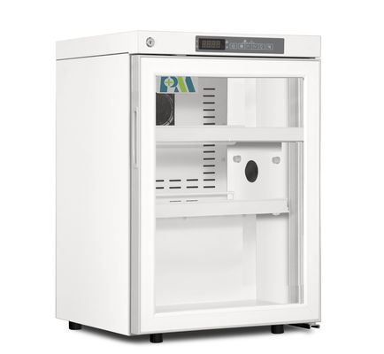 60L μικρό ψυγείο ψυγείων φαρμακείων ιατρικό με την ενιαία πόρτα γυαλιού για το νοσοκομείο