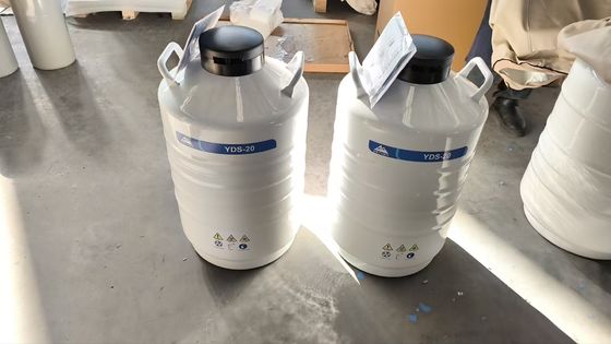 Ποιότητα  METHER YDS-15-80 Cryogenic Dewar — 15L Liquid Nitrogen Container for Laboratory εργοστάσιο
