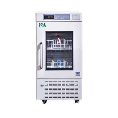 108L το ΑΥΤΟΚΙΝΗΤΟ ξεπαγώνει τα ενιαία γυαλιού ψυγεία τράπεζας αίματος πορτών όρθια βιοϊατρικά με υψηλό - ποιότητα