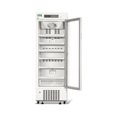 2-8 φαρμακευτικό ιατρικό ψυγείο ψυγείων μεγάλης περιεκτικότητας βαθμού 312L με την ενιαία πόρτα γυαλιού για την αποθήκευση εμβολίων