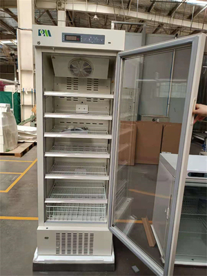 Αυτόματο παγετού 315L ικανότητας ενιαίο γυαλιού ψυγείο βαθμού πορτών βιοϊατρικό φαρμακευτικό