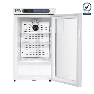 2 - 8 ιατρικό ψυγείο 100L φαρμακείων βαθμού με αναγκασμένος - σύστημα αερόψυξης