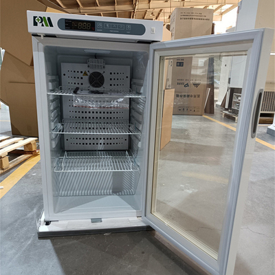 2 - 8 ιατρικό ψυγείο 100L φαρμακείων βαθμού με αναγκασμένος - σύστημα αερόψυξης