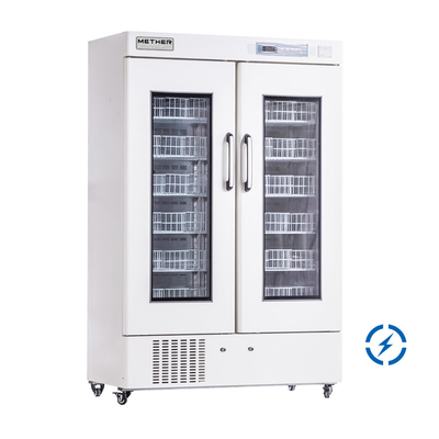 220V/50Hz ή 110V/60HZ Ψυγεία Τράπεζας Αίματος Με Επαναγκαστική Ψύξη Αέρα Και Ασύρματα