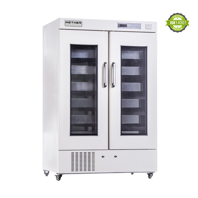 220V/50Hz ή 110V/60HZ Ψυγεία Τράπεζας Αίματος Με Επαναγκαστική Ψύξη Αέρα Και Ασύρματα