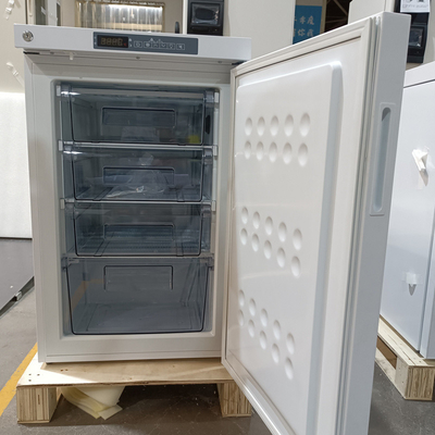Φορητός μικρός ψυγείο χαμηλής θερμοκρασίας 100L μείον 25 βαθμούς για εργαστήρια