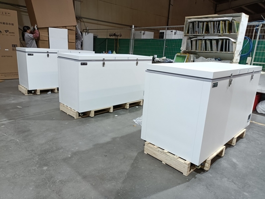 MDF-40H485 -40°C Υπερχαμηλή θερμοκρασία ψυγείο θώρακα 485L Αυτο-κασκάδα Βιοϊατρική ψυγείο για το εργαστήριο