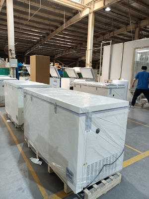 MDF-40H485 -40°C Υπερχαμηλή θερμοκρασία ψυγείο θώρακα 485L Αυτο-κασκάδα Βιοϊατρική ψυγείο για το εργαστήριο