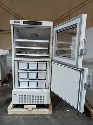 -40℃ Ιατρικός Βαθύς Καταψύκτης | Διθάλαμος Βιοϊατρικός Καταψύκτης για Εργαστηριακή και Κλινική Αποθήκευση (528L)