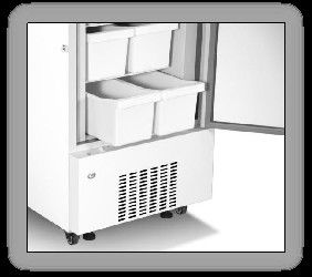 368L το ψεκασμένο εργαστηριακό νοσοκομείο χάλυβα πιάτων συνδύασε το βαθύ όρθιο ψυκτήρα ψυγείων