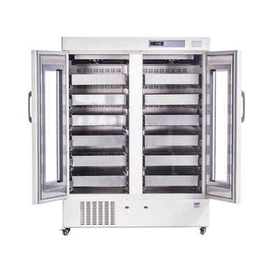 1008L περιεκτικότητα που αναγκάζεται μεγάλη - εσωτερικό ανοξείδωτου ψυγείων αποθήκευσης αίματος αερόψυξης R134a