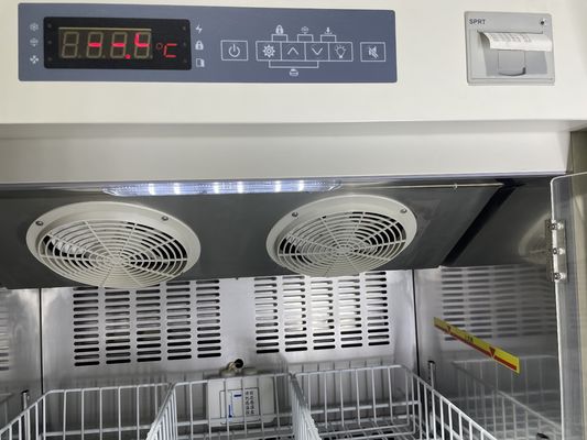 4°C Τράπεζα αίματος Ψυγείο 368L Ιατρική κρύα αποθήκευση MBC-4V368